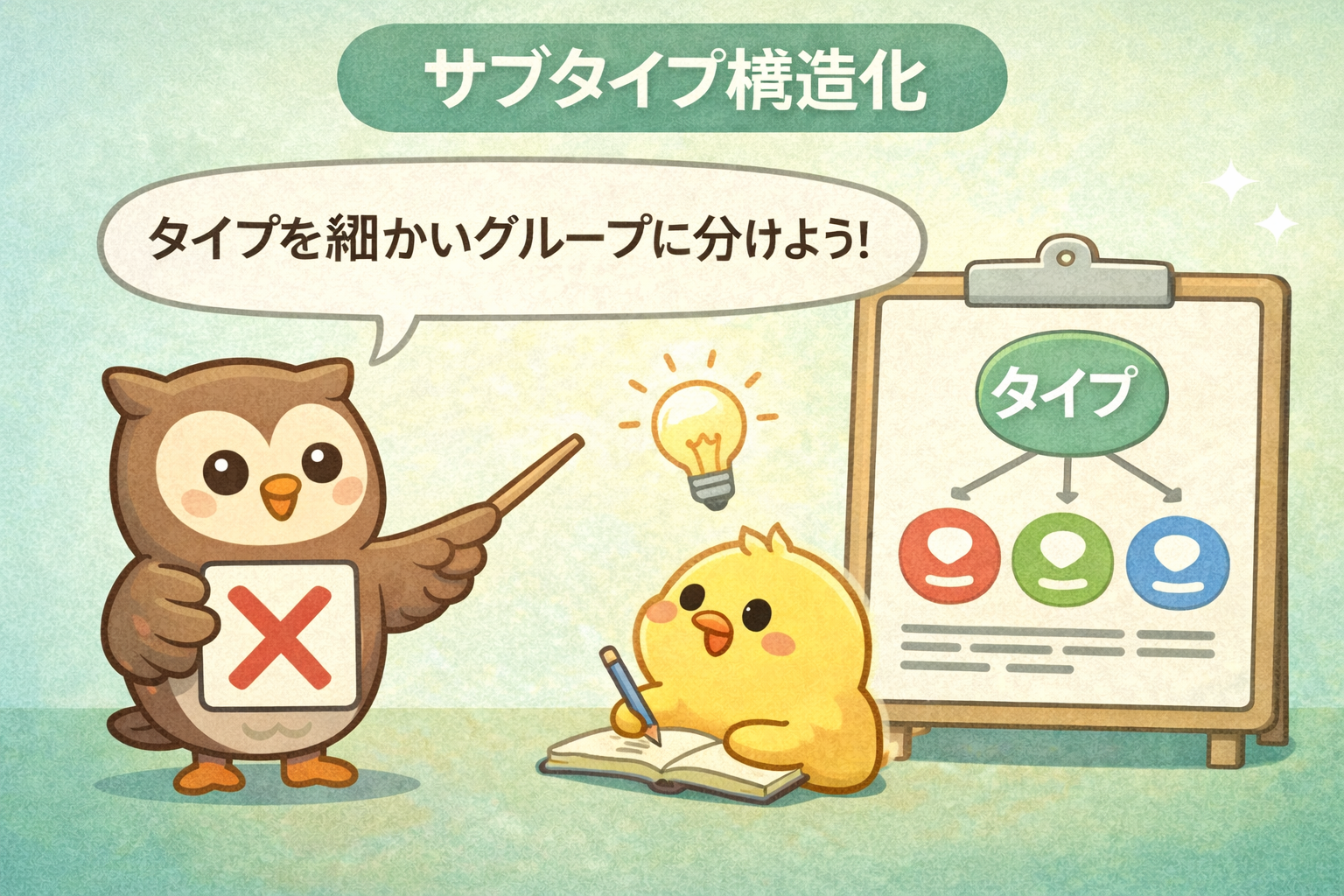 サブタイプ整理