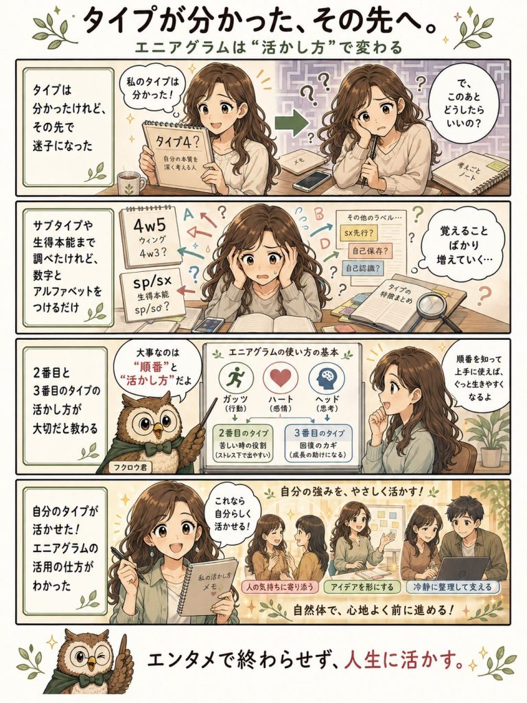 エニアグラムのトライタイプとは？27の性格タイプを解説 | 性格タイプ
